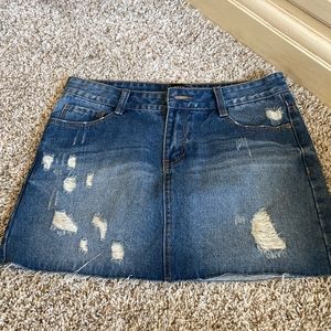 NWT Denim Skirt